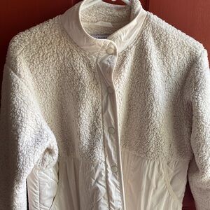 Girls winter jacket, ankle length